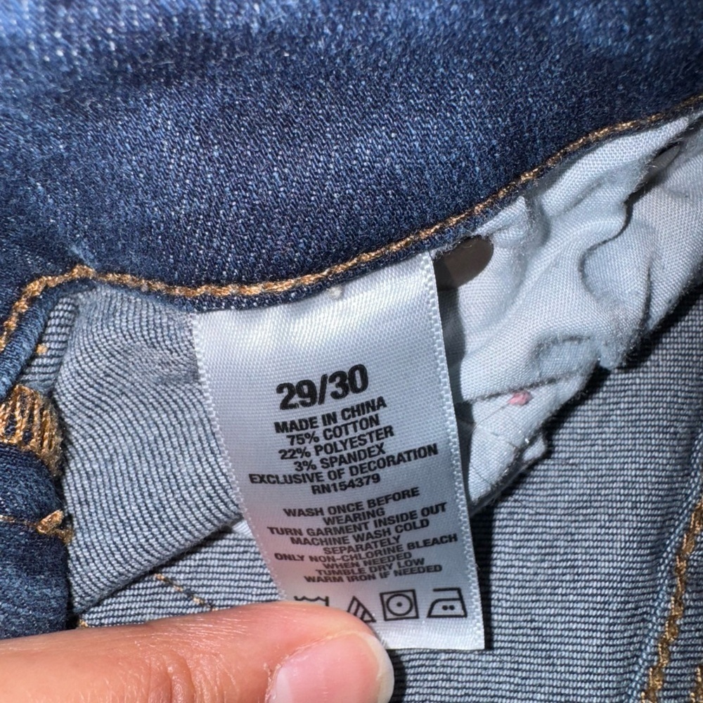 Classic Blue Women's Jeans - Picture 3 of 7